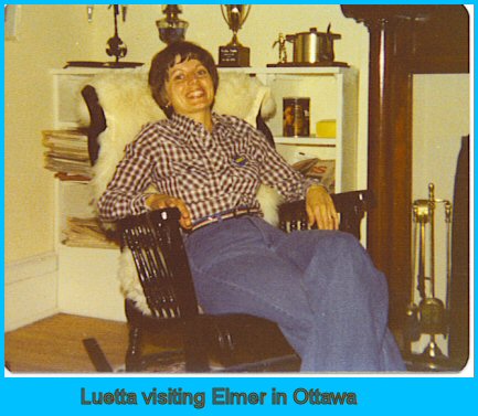 Luetta vists Elmer in Ottawa