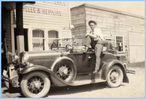 Johnny Wittenberg at Yarrow Electric - 1936