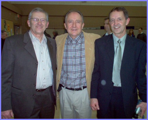 Alvin Siemens, Elmer Wiens, Edwin Siemens