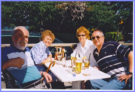 Ken White, Sue White, Pat Gillis, Elmer Wiens (June 2004)
