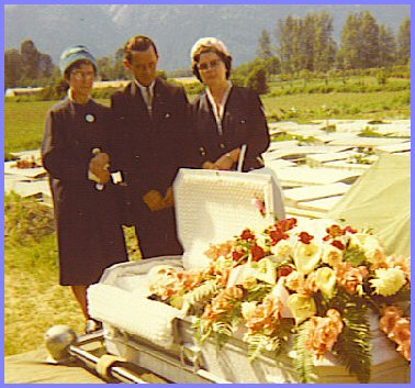 Grandmother Katharina Derksen's Funeral, 1965