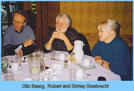 Otto Baerg, Robert and Shirley Giesbrecht