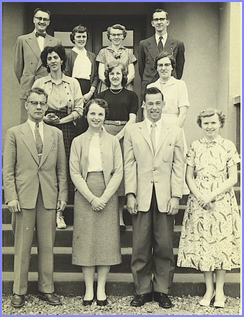 Yarrow School Teachers, 1956-57